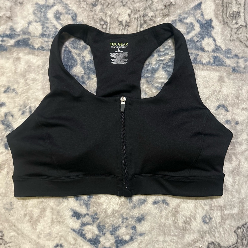 Tek Gear Women's Black Sports Bra